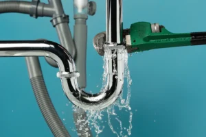 pipes leaking